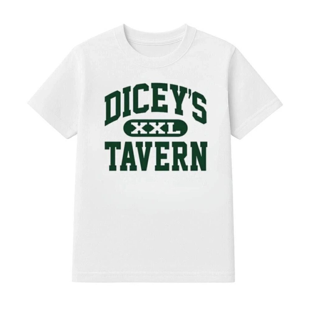 Dicey's XXL Tavern Funny Bar Pub Drinking Tee Unisex Retro Style Graphic T Shirt